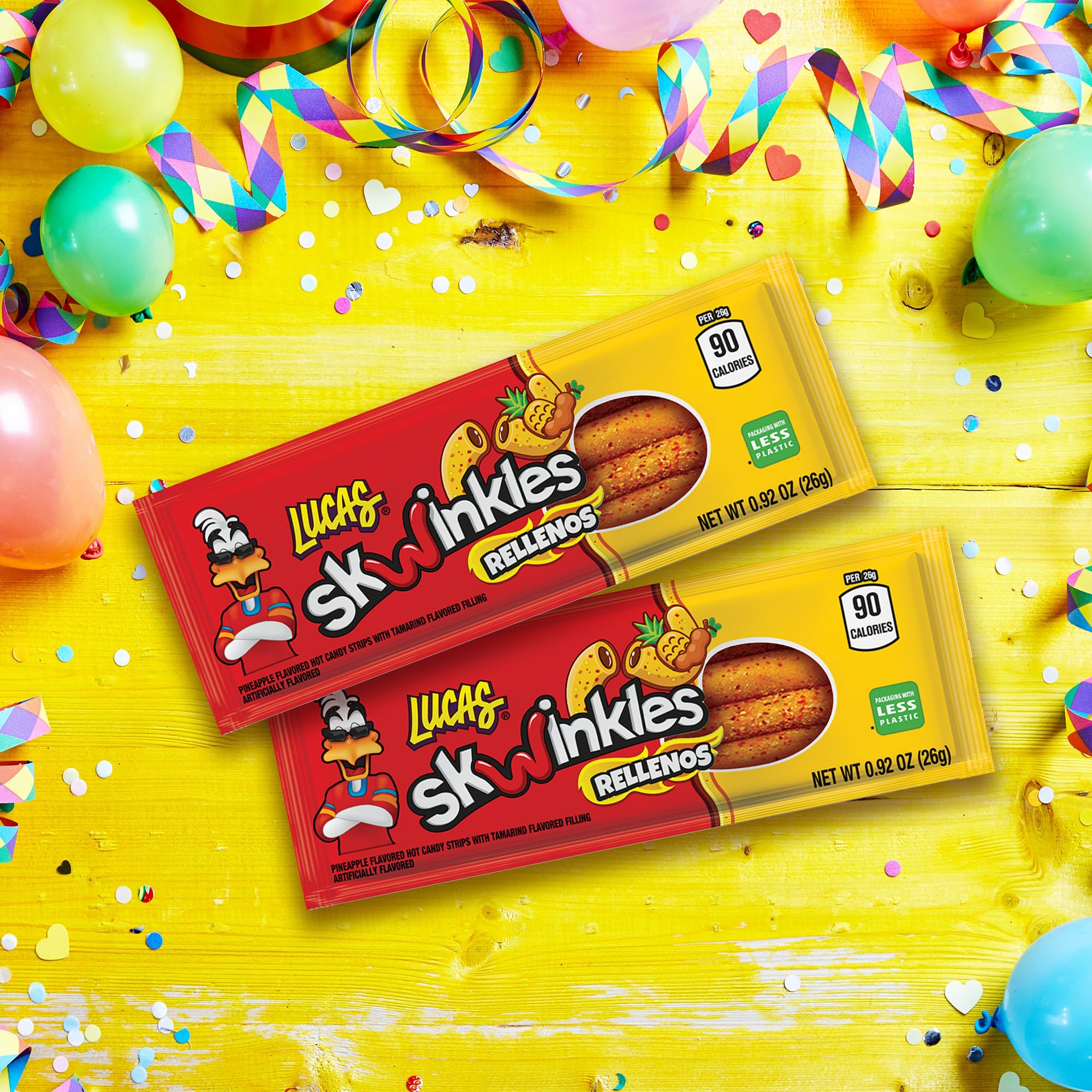 Amazon.com: Lucas Skwinkles Pineapple - Tamarind Filled Flavored